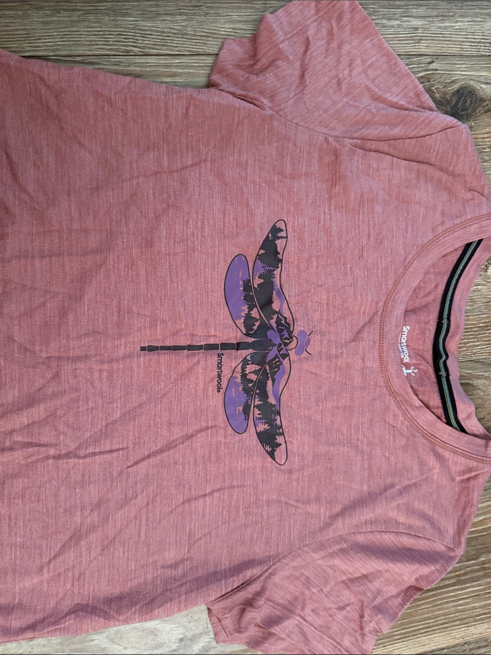 Smartwool Dusty Rose Dragonfly Tee - Picture 5 of 8